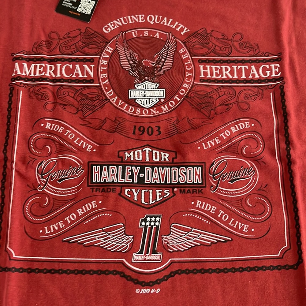 Harley Davidson T-Shirt Seoul, Korea Large size